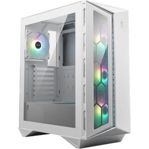 MSI MPG GUNGNIR 110R WHITE | MPG Series Tempered Glass ATX Case